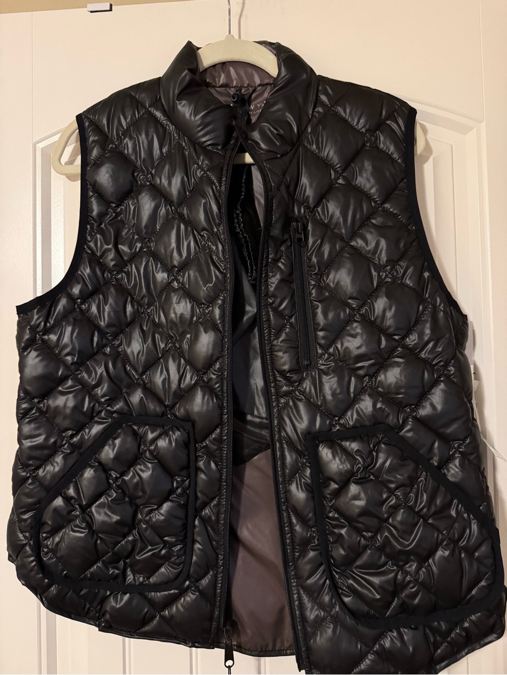 Marc New York Black Quilted Puffer Vest - NWT